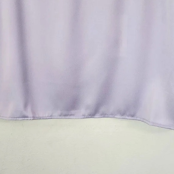 WeWoreWhat Purple Asymmetrical Pencil Mini Skirt - Picture 4 of 8